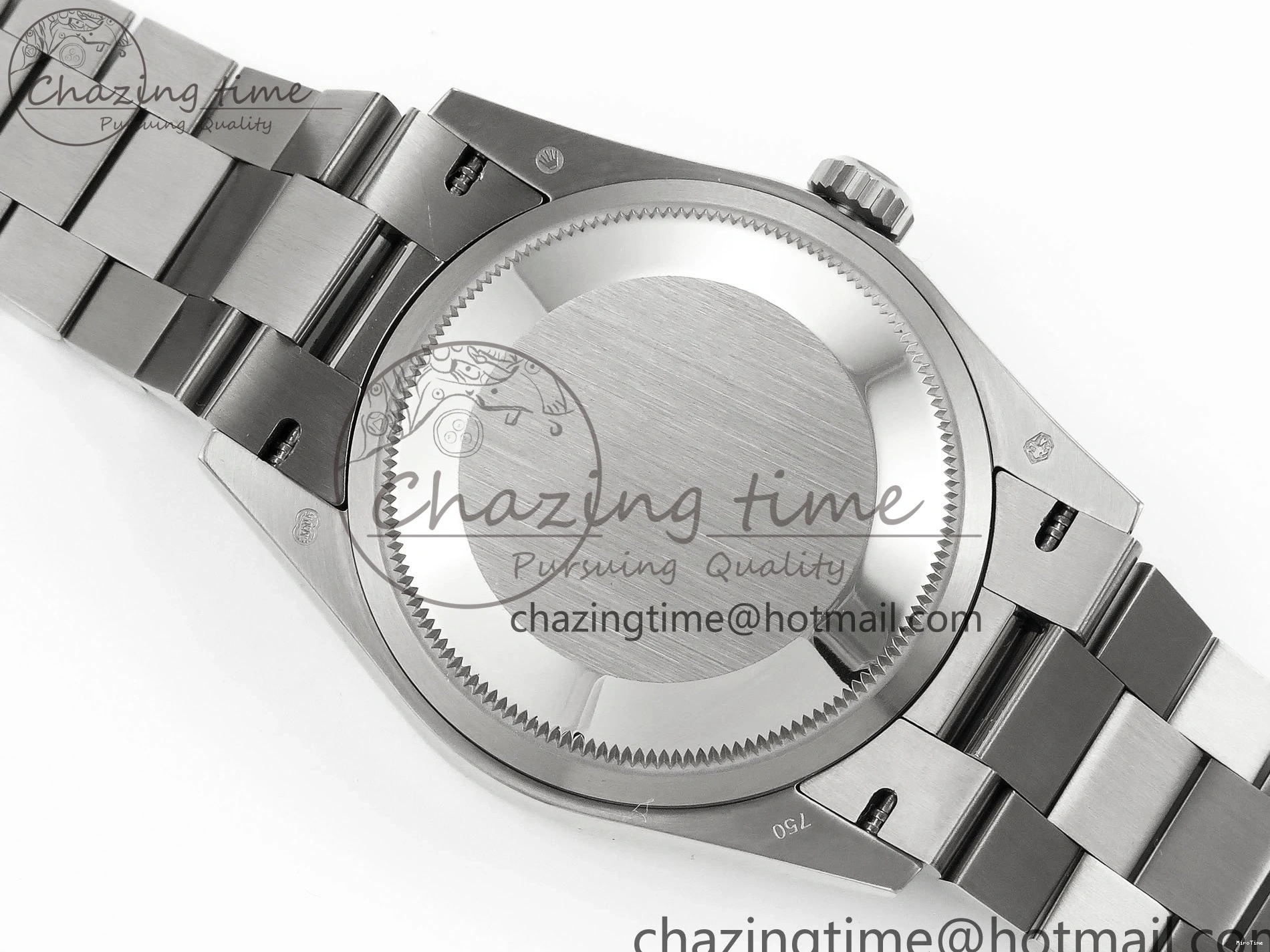 MiroTime 0310 Day Date 36 SS TWSF Best Edition White Diamonds Dial on SS Bracelet A Trendsetting 1604